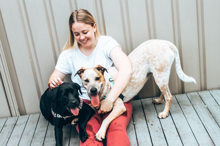 .Kathleen with Spyro & Billie